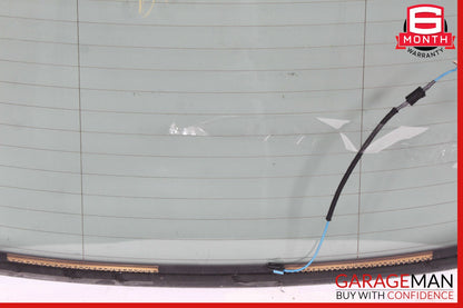 08-14 BMW X6 Trunk Lid Tailgate Hatch Window Glass OEM