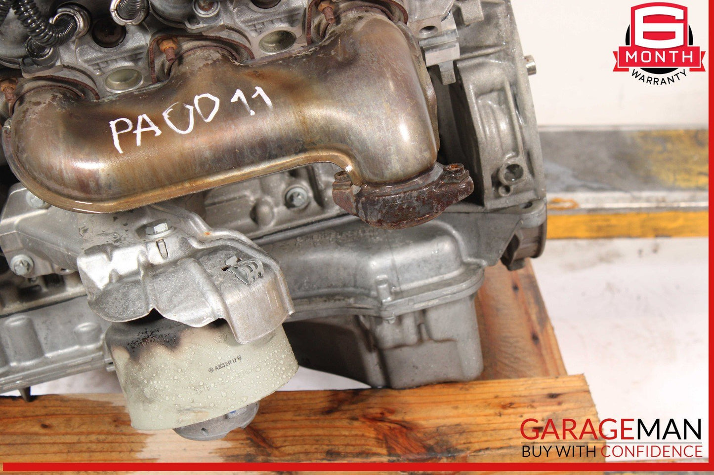 01-05 Mercedes W203 C240 RWD M112 2.6L V6 Engine Motor Block Assy OEM