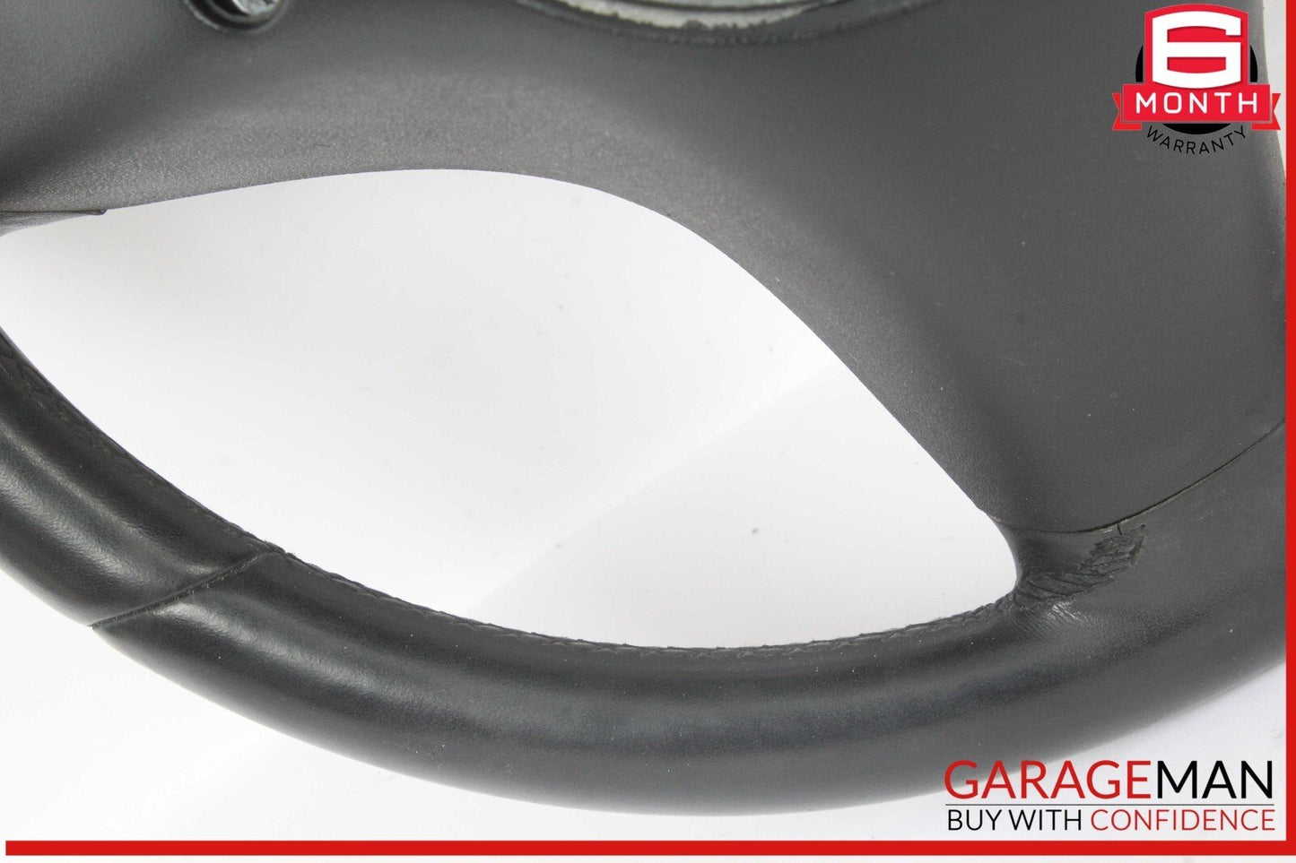 09-11 Mercedes R171 SLK300 SL550 CLS550 Sport Steering Wheel Nappa Black OEM