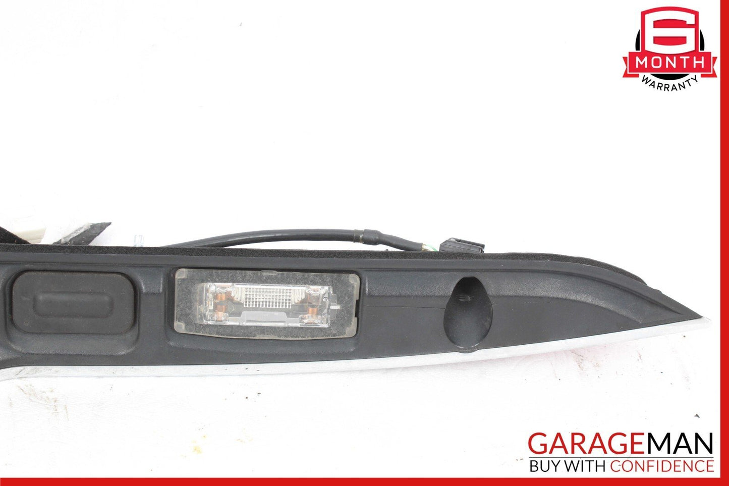 14-17 Maserati Ghibli Rear Trunk Lid Parking Camera Molding Trim Panel Assembly