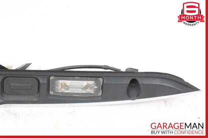 14-17 Maserati Ghibli Rear Trunk Lid Parking Camera Molding Trim Panel Assembly