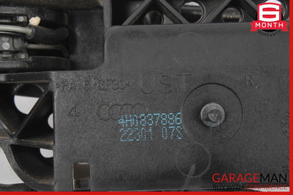 11-18 Audi A8 Quattro Rear Right Side Exterior Door Handle 4H0837886 OEM