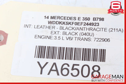 14-17 Mercedes W207 E350 E550 E400 Front Seat Cushion Headrest Head Rest OEM