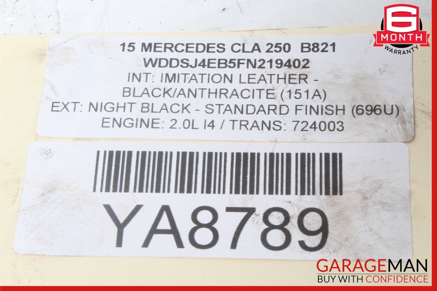 14-19 Mercedes W117 CLA250 FWD Front Right Wheel Spindle Knuckle Hub Bearing OEM