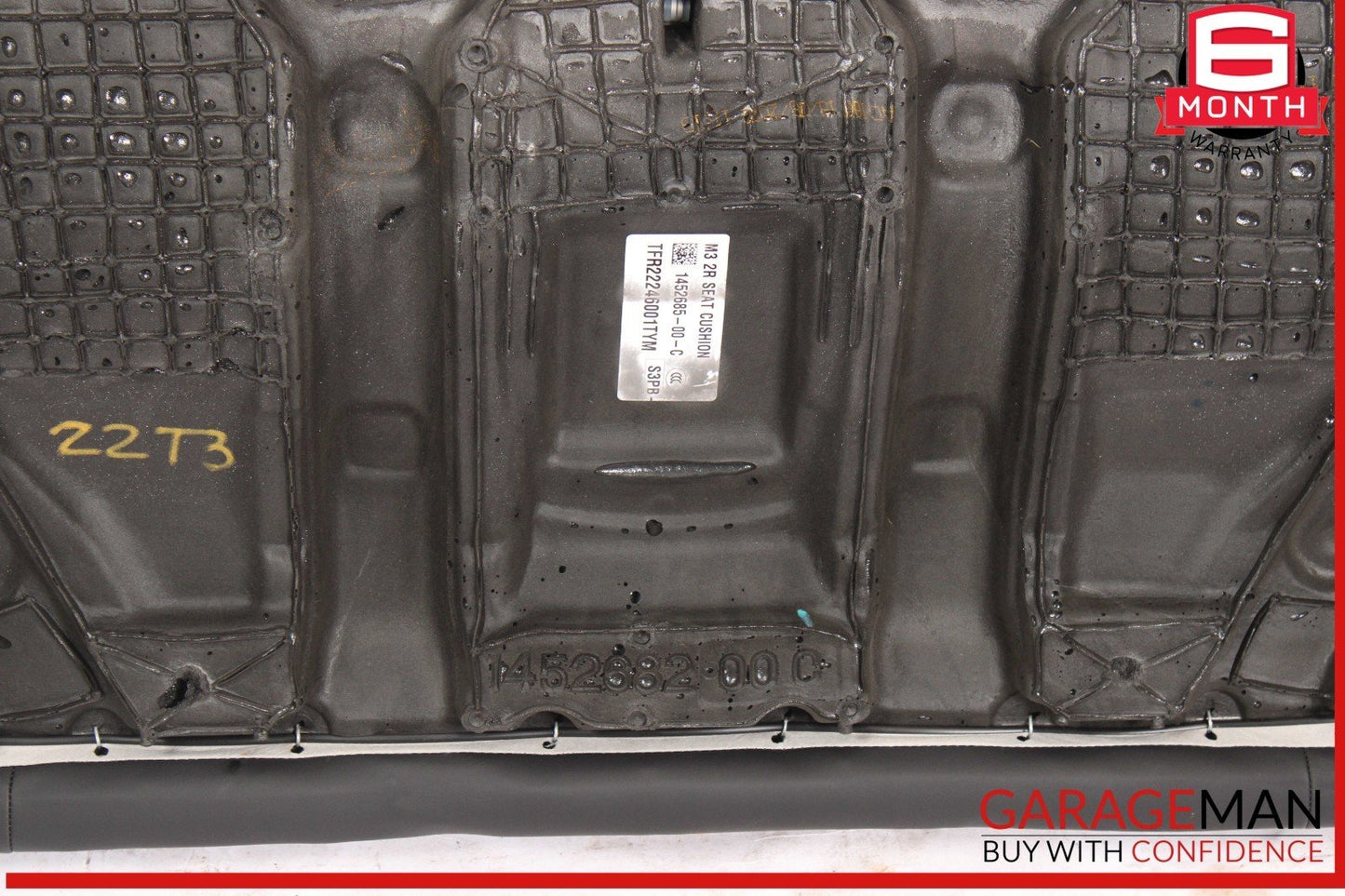 17-23 Tesla Model 3 Rear Second Row Lower Seat Cushion OEM