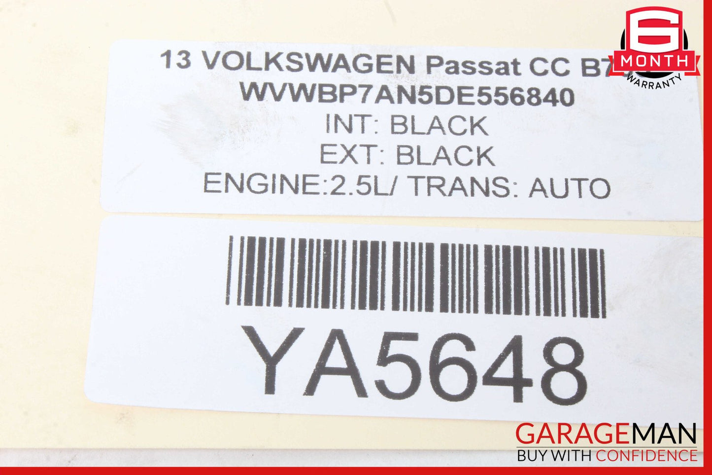09-17 Volkswagen VW CC Front Right Side Spindle Knuckle Hub OEM