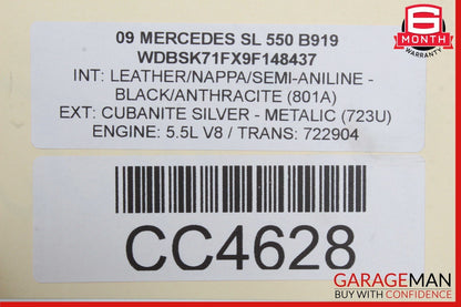 09-12 Mercedes R230 SL550 SL600 SL63 AMG Front Left Side Wing Fender Panel OEM