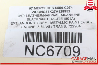 05-13 Mercedes W221 S550 ML350 Front Right Engine Timing Chain Cover Plate OEM