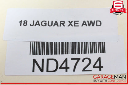 17-19 Jaguar XE AWD Inner Engine Oil Sump Pan G4D36C800AC OEM