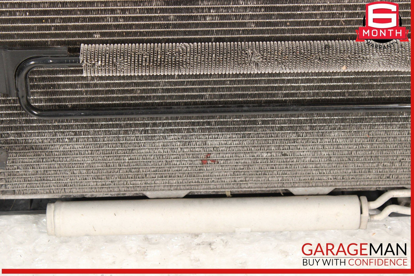 06-09 Mercedes W211 E350 Engine Motor Cooling Radiator A/C Condenser Assembly