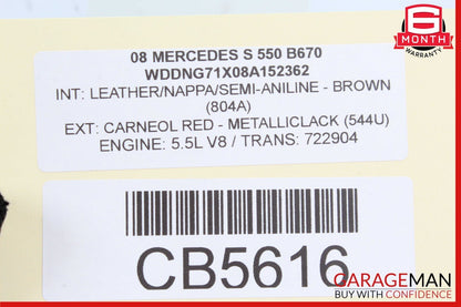 07-14 Mercedes W221 S550 CL550 S65 AMG A/C AC Heater Climate Control Switch OEM