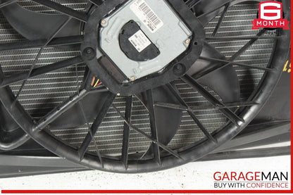 03-06 Mercedes R230 SL500 Engine Motor Cooling Radiator Fan Shroud A/C Condenser