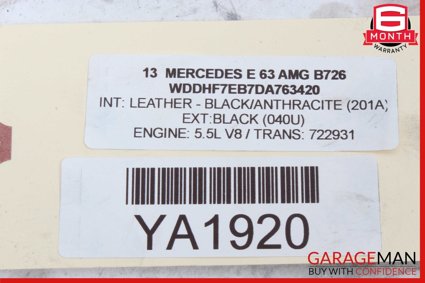 10-16 Mercedes W212 E63 AMG Front Right Wheel Spindle Knuckle Hub Bearing OEM
