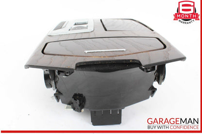 14-17 Maserati Ghibli S Center Console Cupholder Ashtray Armrest Compartment