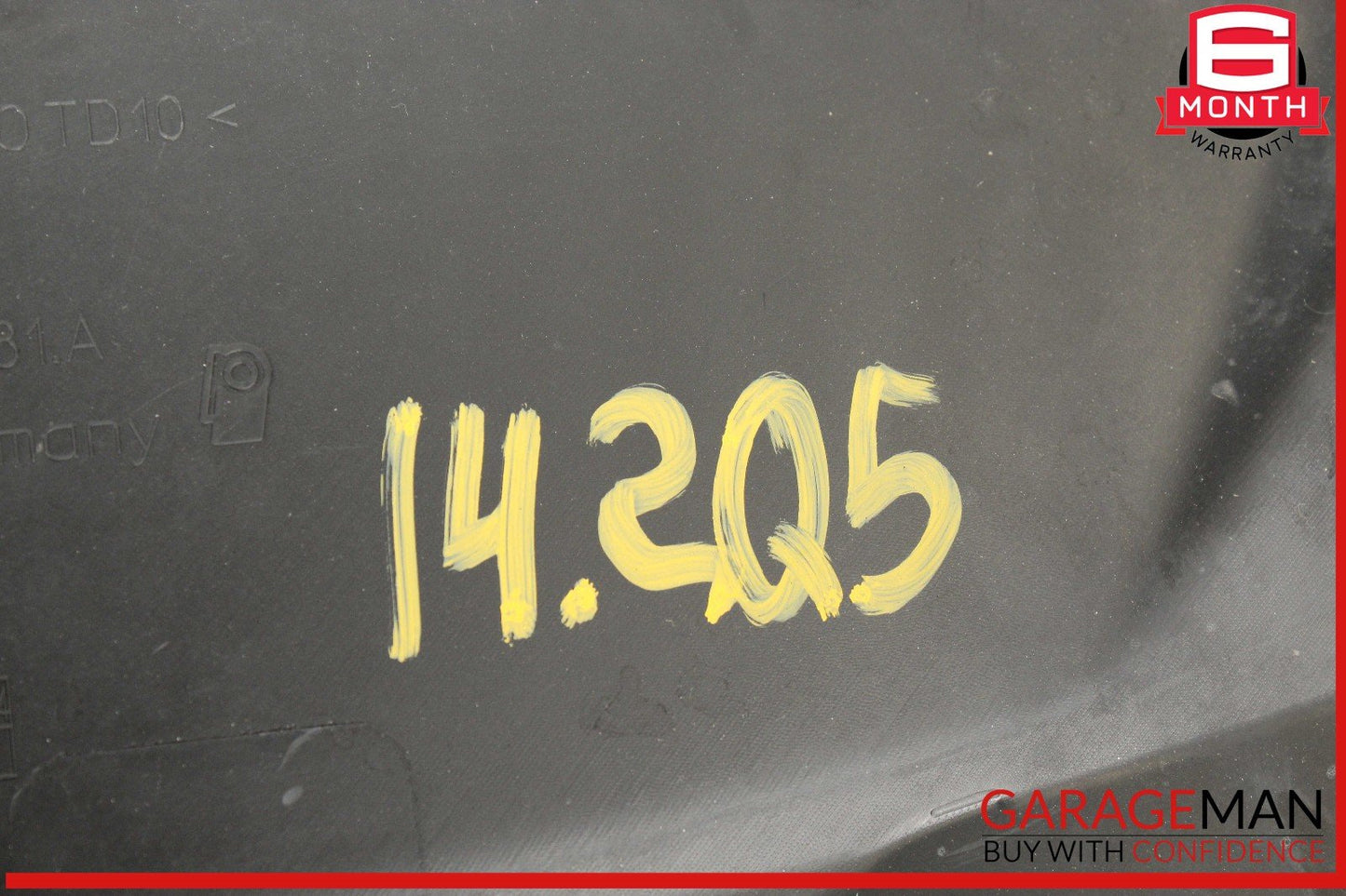 14-17 Audi SQ5 Upper Radiator Support Panel Cover OEM