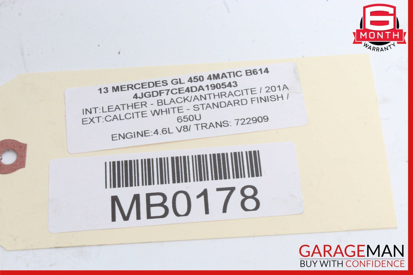 12-19 Mercedes X166 GL450 Rear Right & Left Upper Camber Control Arm Set OEM