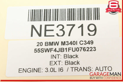 19-24 BMW M340i G20 Front Right Side Seat Power Adjustment Control Switch OEM