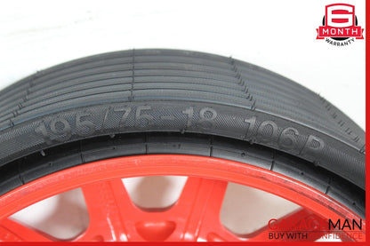 11-18 Porsche Cayenne 958 Emergency Spare Tire Wheel Donut Rim 18 18" OEM