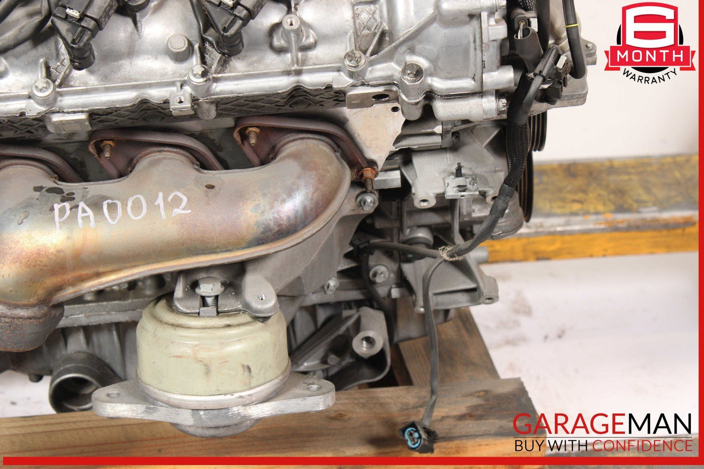 10-12 Mercedes X204 GLK350 3.5L M272 Engine Motor Block Assembly 272.971 OEM