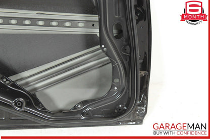 10-16 Mercedes W212 E350 E63 AMG Sedan Rear Left Side Door Shell Black OEM