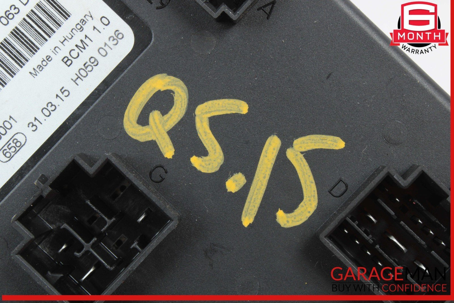 09-17 Audi Q5 SQ5 A4 A5 BCM Onboard Supply Control Module Unit 8K0907063DH OEM