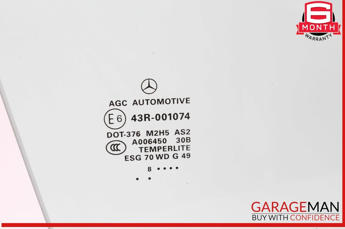 12-19 Mercedes W166 GLE400 GLE43 AMG GLS550 Front Right Door Window Glass OEM