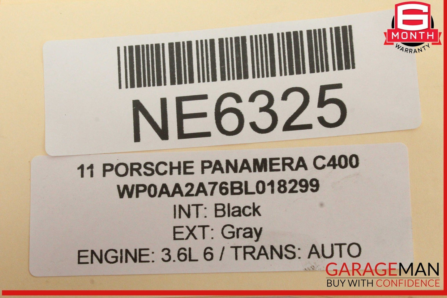 10-13 Porsche Panamera 970 Front Right Passenger Side LED Fog Light Lamp OEM