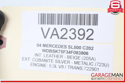 03-12 Mercedes R230 SL500 SL55 AMG Front Left Door Control Module 2308204726 OEM