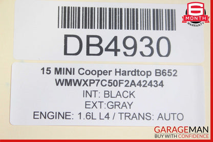 14-19 Mini Cooper F55 F56 F57 Dashboard Dash Panel Trim Cover Assembly Black