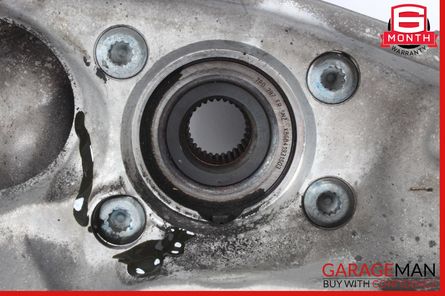 11-18 Porsche Cayenne 958 S Front Right Spindle Knuckle Hub Bearing OEM