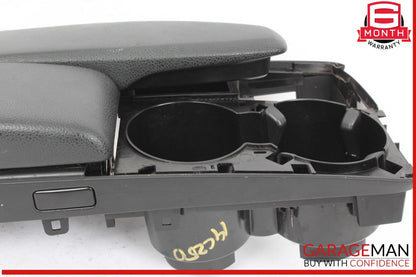08-14 Mercedes W204 C250 Center Console Armrest Cupholder Compartment OEM