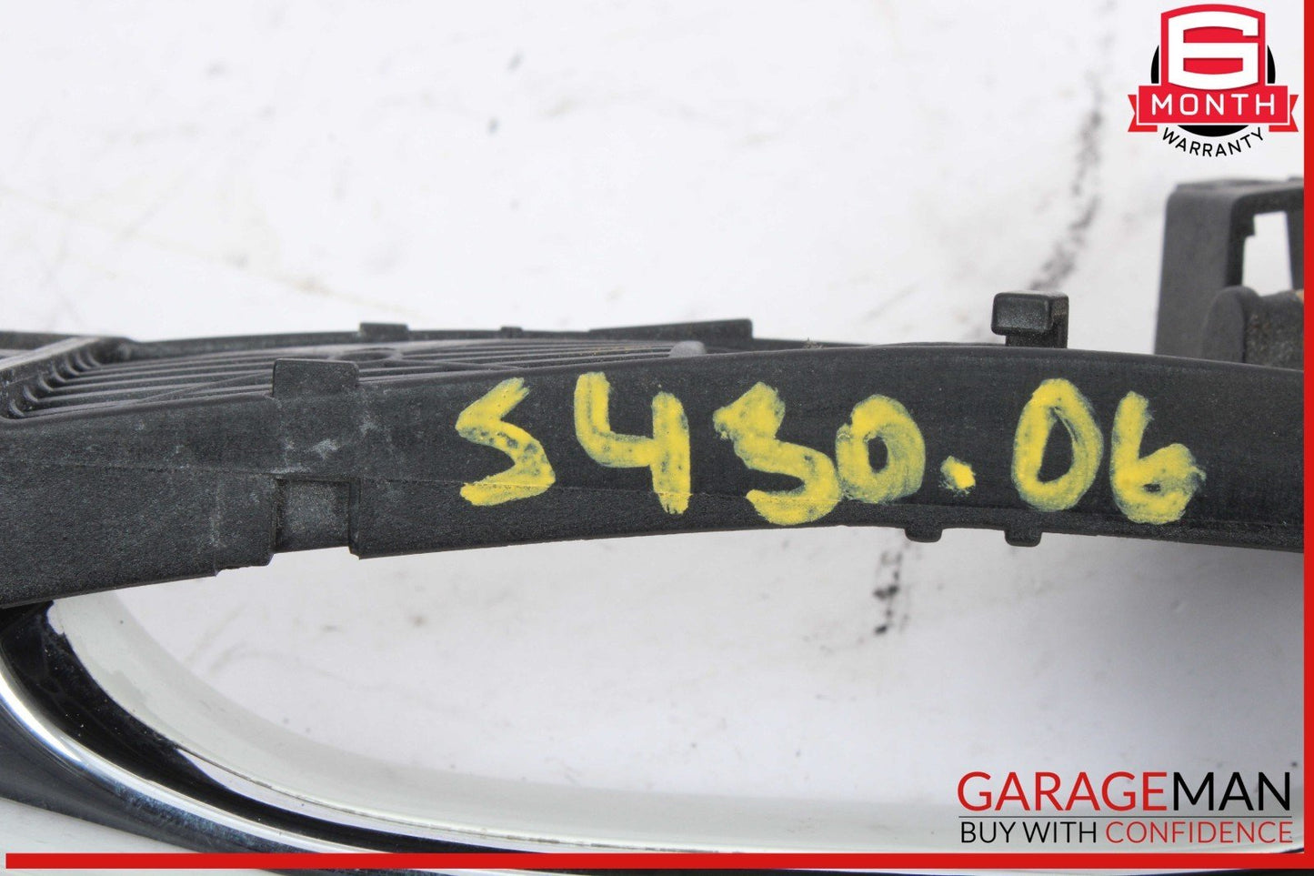 00-06 Mercedes W220 S430 Front Left Driver Side Exterior Door Handle White OEM