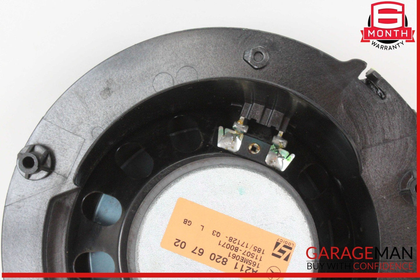 07-09 Mercedes W211 E320 Rear Right & Left Side Door Audio Speakers Set of 2 OEM