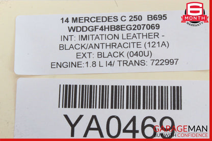 08-20 Mercedes E400 SLK350 E350 C250 Front Right Side Door Lock Latch Actuator