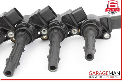 05-13 Mercedes W211 E350 M272 Ignition Coil Spark Plug Set of 6 2729060060 OEM