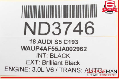 17-24 Audi S5 RS5 A4 Front Right Passenger Side Knee Airbag Air Bag 8W0880842D