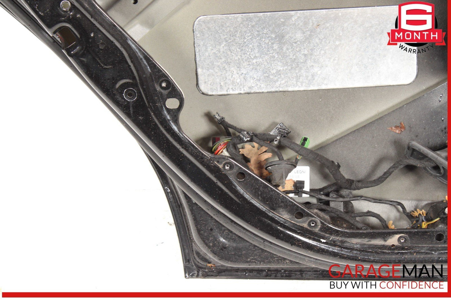 15-21 Mercedes W205 C300 C400 Sedan Rear Left Side Exterior Door Shell Black OEM