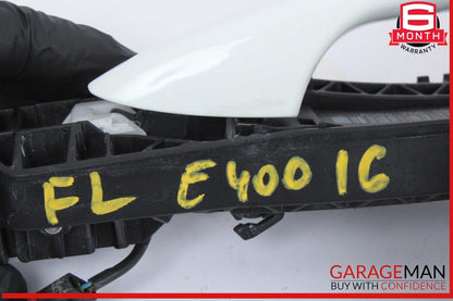 10-17 Mercedes W207 E400 C250 Left Side Exterior Door Handle Keyless Go OEM