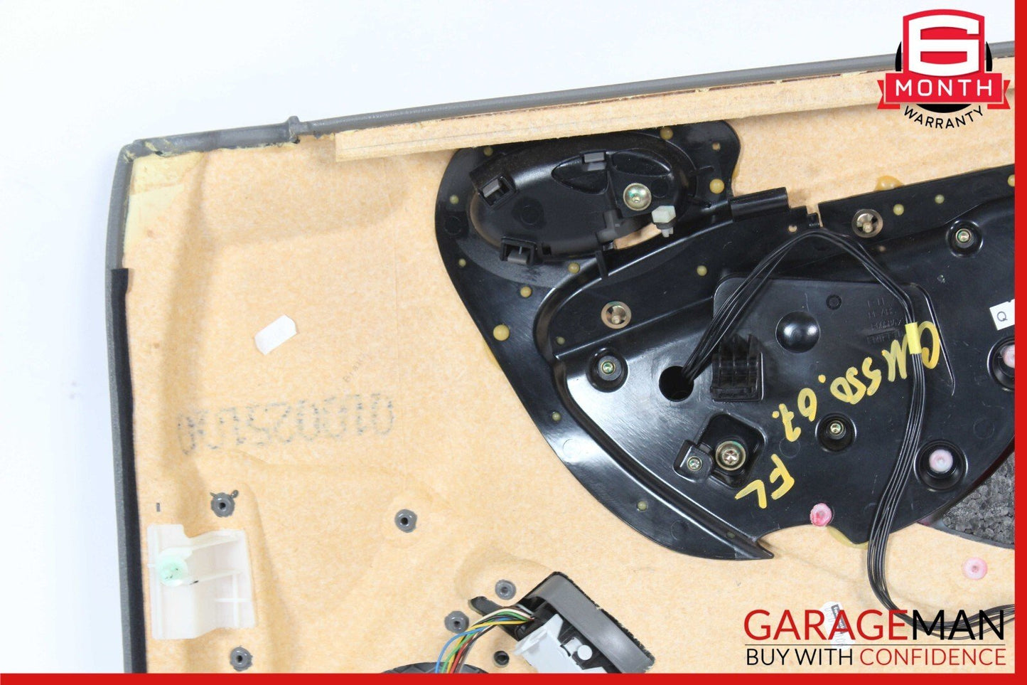 06-09 Mercedes W209 CLK550 Front Left Driver Side Interior Door Panel Gray OEM
