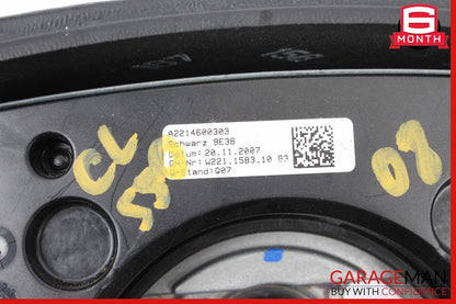 07-10 Mercedes W216 CL550 S550 4 Spoke Steering Wheel With Paddle Shifters Wood