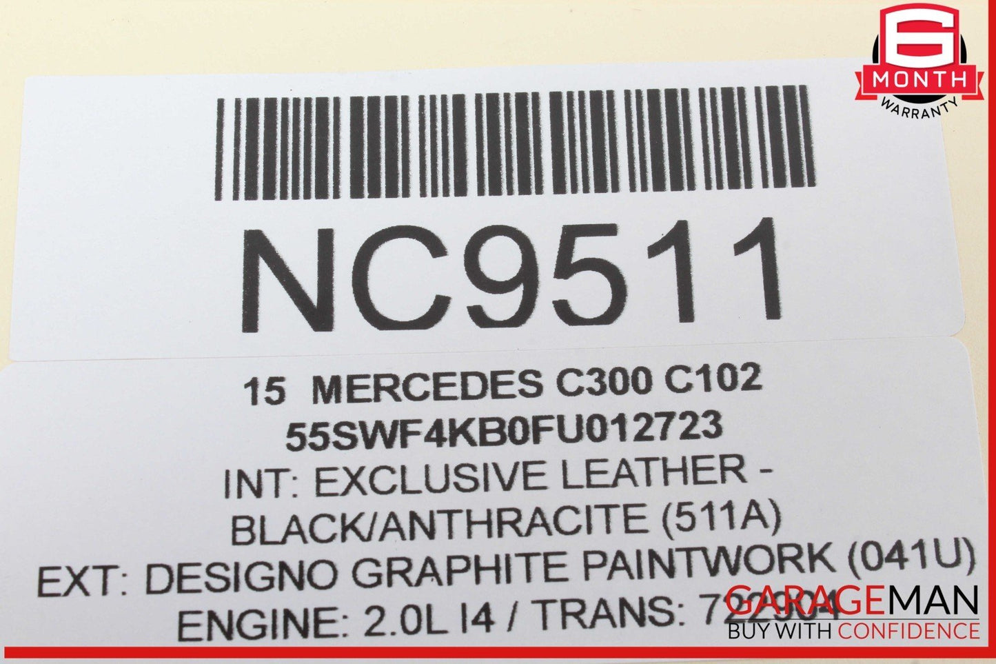 15-20 Mercedes W205 C300 C350e C400 A/C AC Heater Climate Control Switch OEM