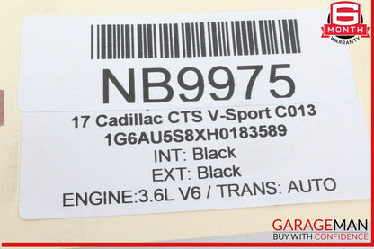 14-19 Cadillac CTS V-Sport ECU ECM Engine Computer Control Module Unit OEM