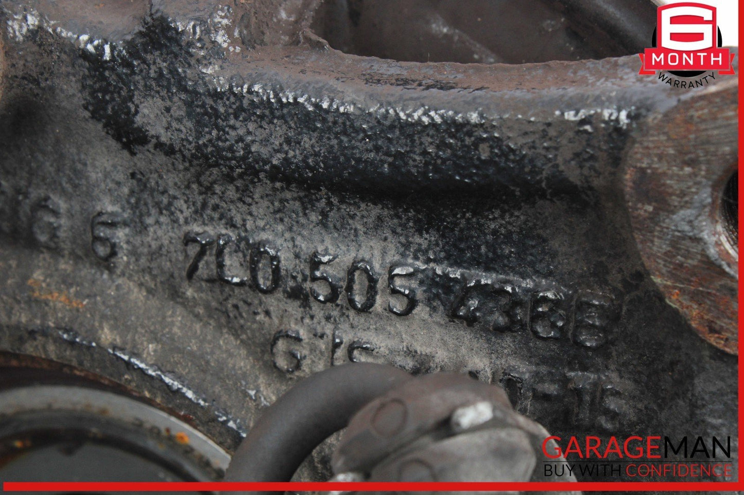 03-10 Porsche Cayenne S 955 957 Rear Right Spindle Knuckle Wheel Hub Bearing OEM
