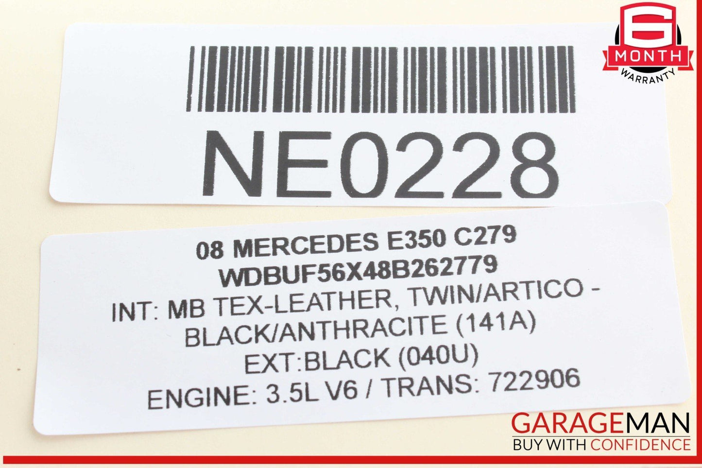 03-09 Mercedes W211 E350 E500 Front Left Side Door Control Module Unit OEM