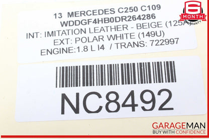 12-16 Mercedes W204 C250 SLK350 GPS Navigation LCD Display Screen Monitor OEM