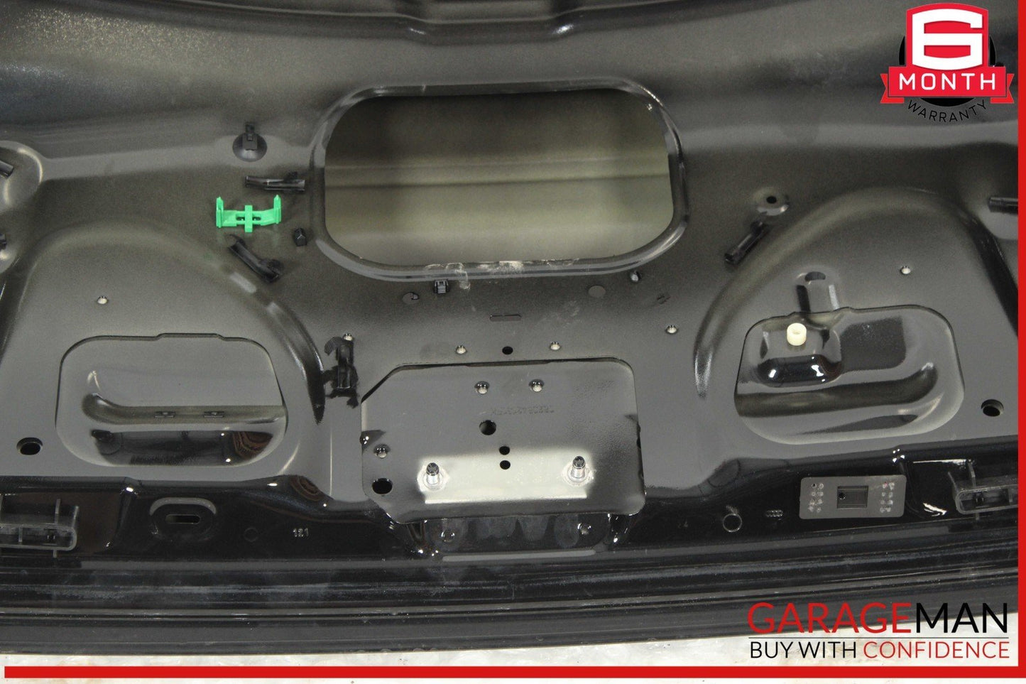 12-18 Audi A6 Rear Trunk Lid Deck Shell Panel Black OEM