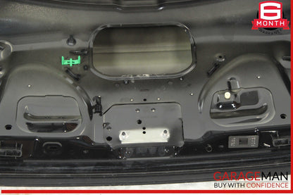 12-18 Audi A6 Rear Trunk Lid Deck Shell Panel Black OEM