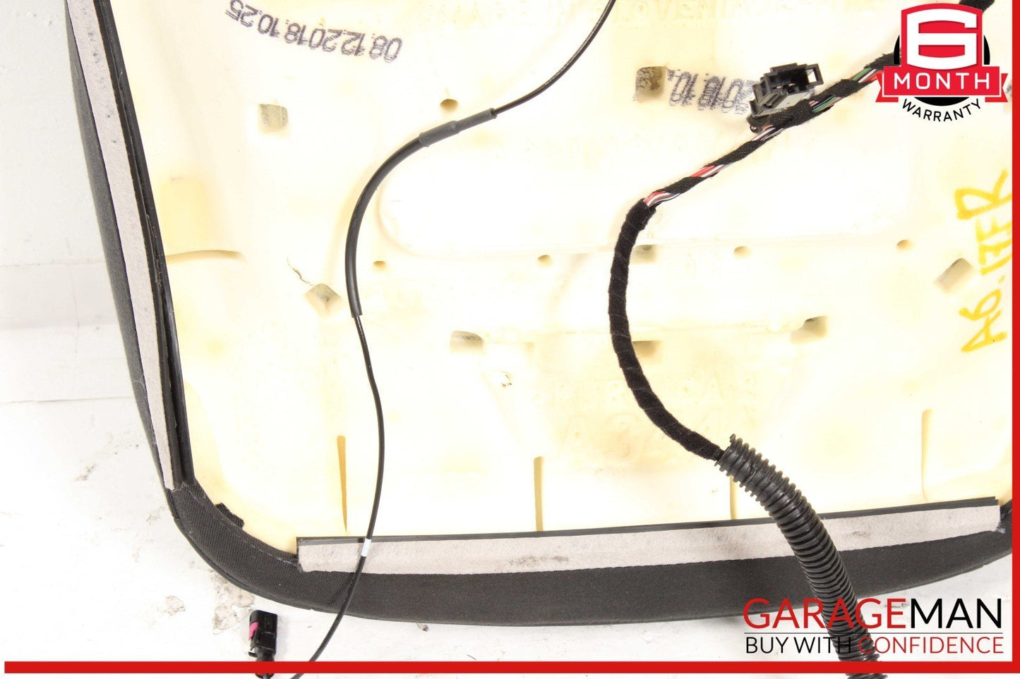 12-18 Audi A6 A7 Front Right Side Lower Bottom Seat Cushion Black OEM