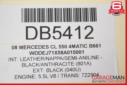 07-09 Mercedes W221 S550 CL550 S450 Engine Radiator A/C Cooling Condenser Assy