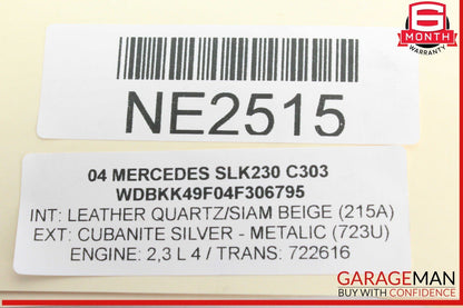 97-04 Mercedes R170 SLK230 Eaton M62 Supercharger 1110980437 OEM